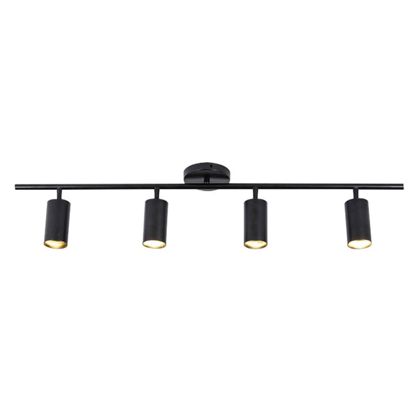 KCO Black 4-Light Track Lighting Kit