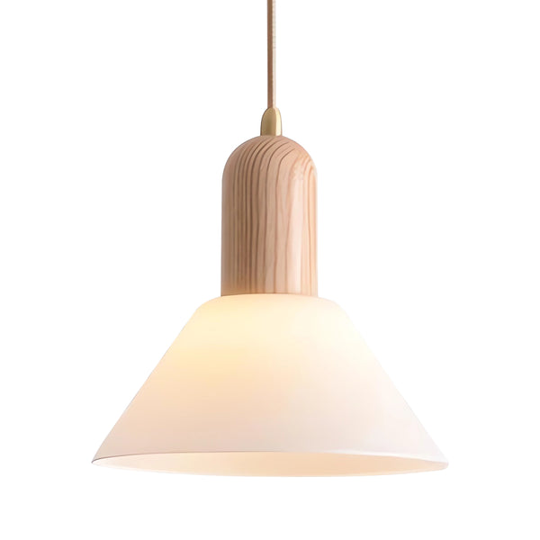 KCO 1-Light Solid Wood Pendant Light (L7199)