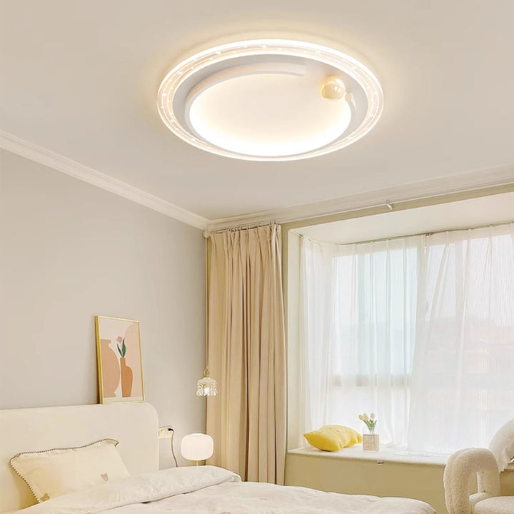 KCO Modern White Ceiling Light LED Flush Mount Ceiling Light (C9073)