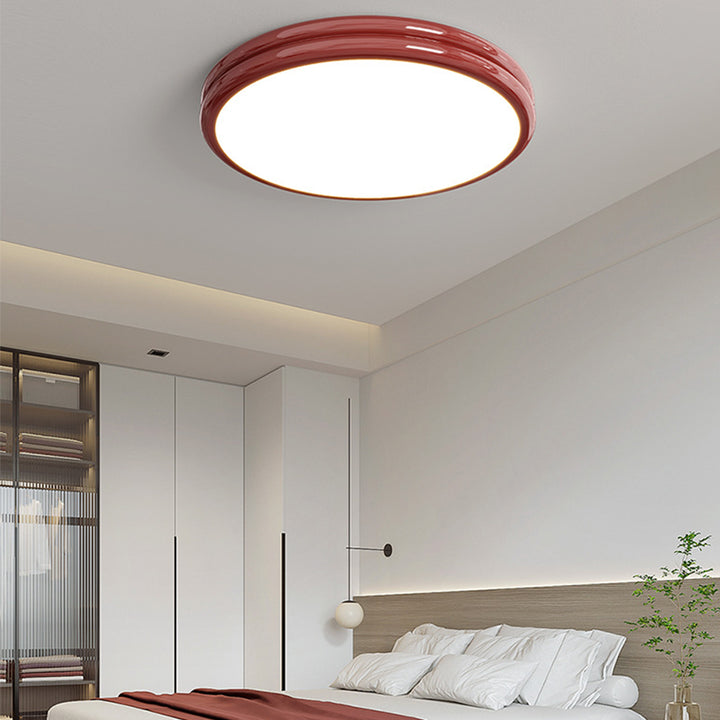 KCO Modern Round Close to Ceiling Lighting Fixture Large Flush Mount LED Ceiling Light (C9058)