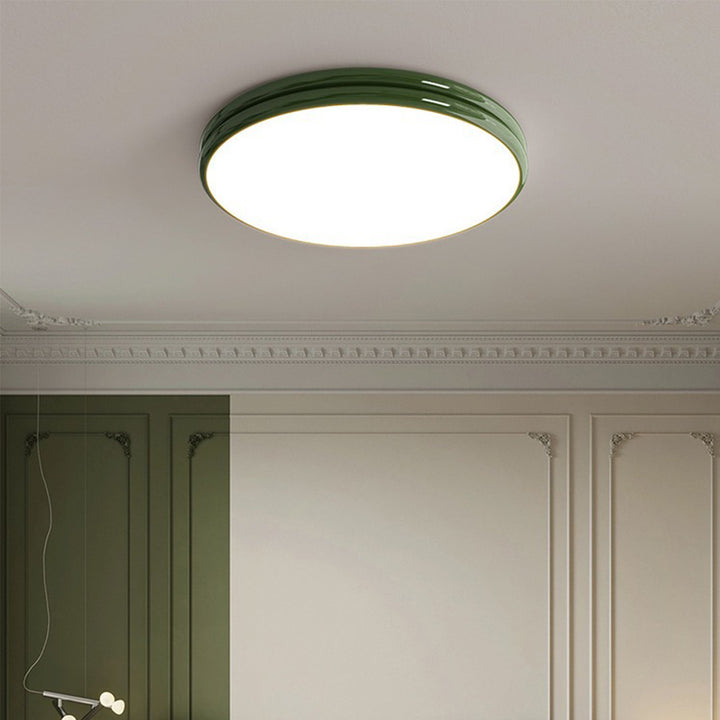 KCO Modern Round Close to Ceiling Lighting Fixture Large Flush Mount LED Ceiling Light (C9058)