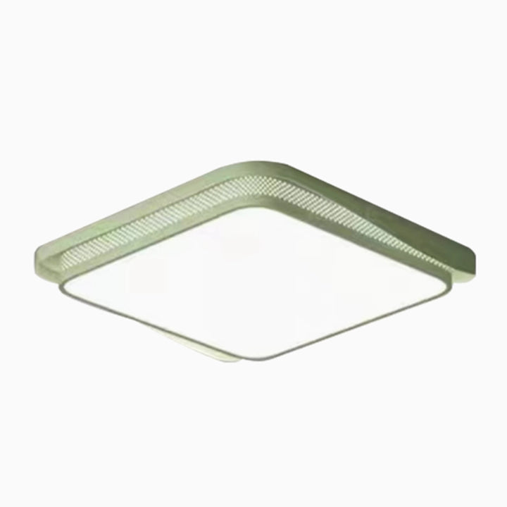 KCO Modern LED Ceiling Light Fxiture Vintage Green Ceiling Light for Bedroom Bathroom (C9063)