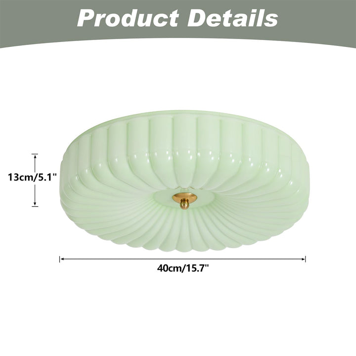 KCO Nordic Large Round LED Flush Mount Ceiling Light (C9066)