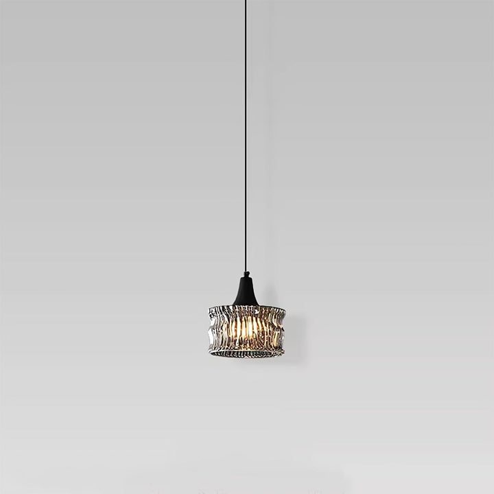 KCO Minimalist Black Glass Pendant Light (L7201)