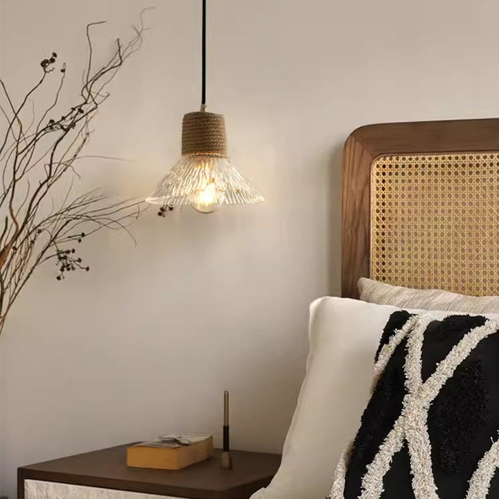 KCO Modern Hemp Rope Pendant Light (L7202)