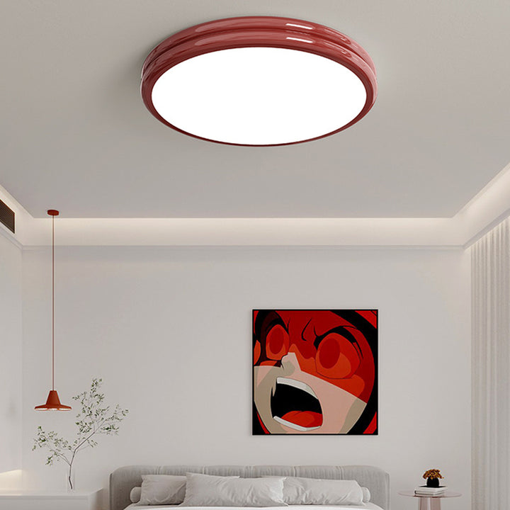 KCO Modern Round Close to Ceiling Lighting Fixture Large Flush Mount LED Ceiling Light (C9058)