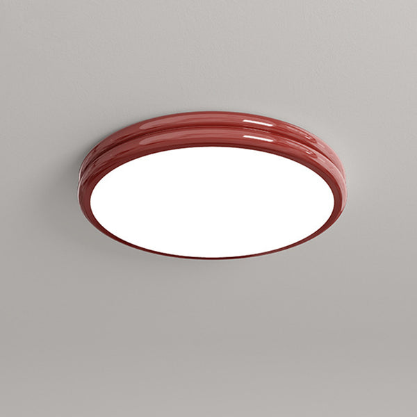 KCO Modern Round Close to Ceiling Lighting Fixture Large Flush Mount LED Ceiling Light (C9058)