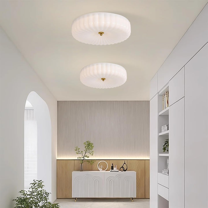 KCO Nordic Large Round LED Flush Mount Ceiling Light (C9066)