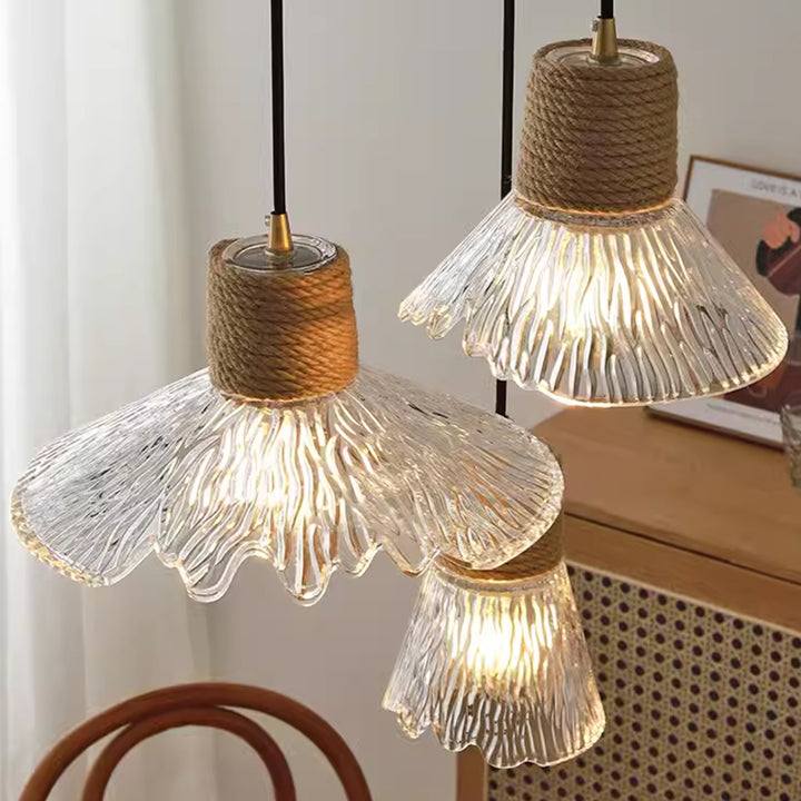 KCO Modern Hemp Rope Pendant Light (L7202)