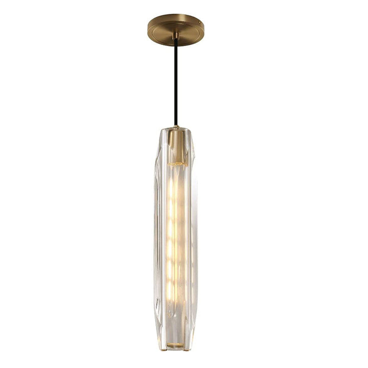 KCO K9 Crystal Long Ceiling Pendant Lighting