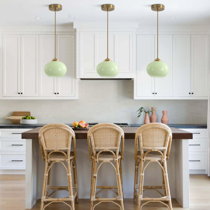 Kitchen Island Large Globe Pendant Lighting