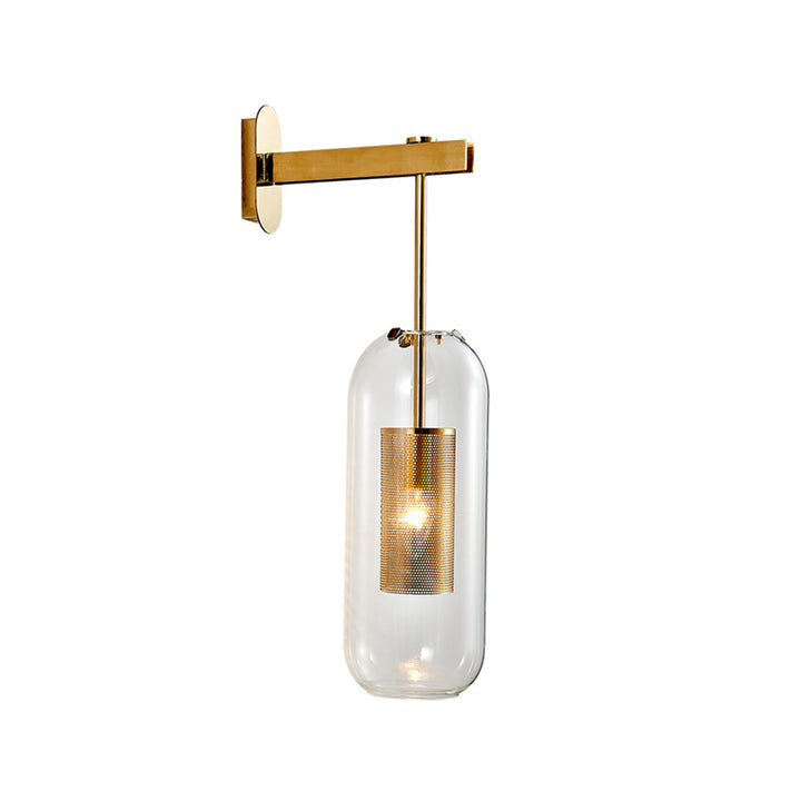 KCO Postmodern Golden Metal Aisle Lights Wall Sconce(W8055)