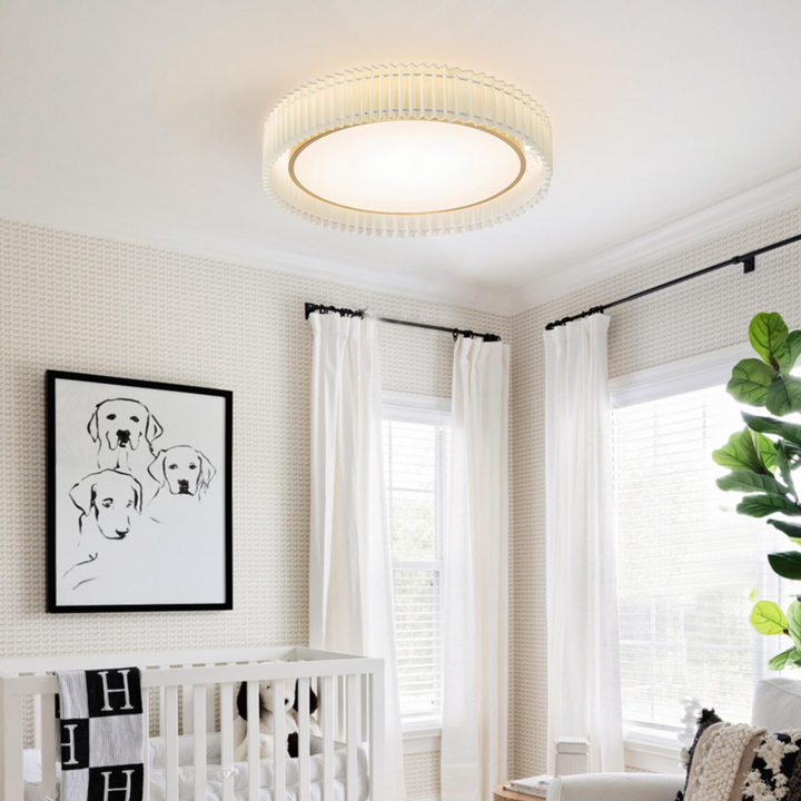 brass ceiling mount light fixture