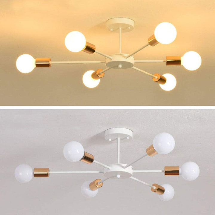 KCO Lighting 6-Light Sputnik Ceiling Lamp Chandelier(C9031)