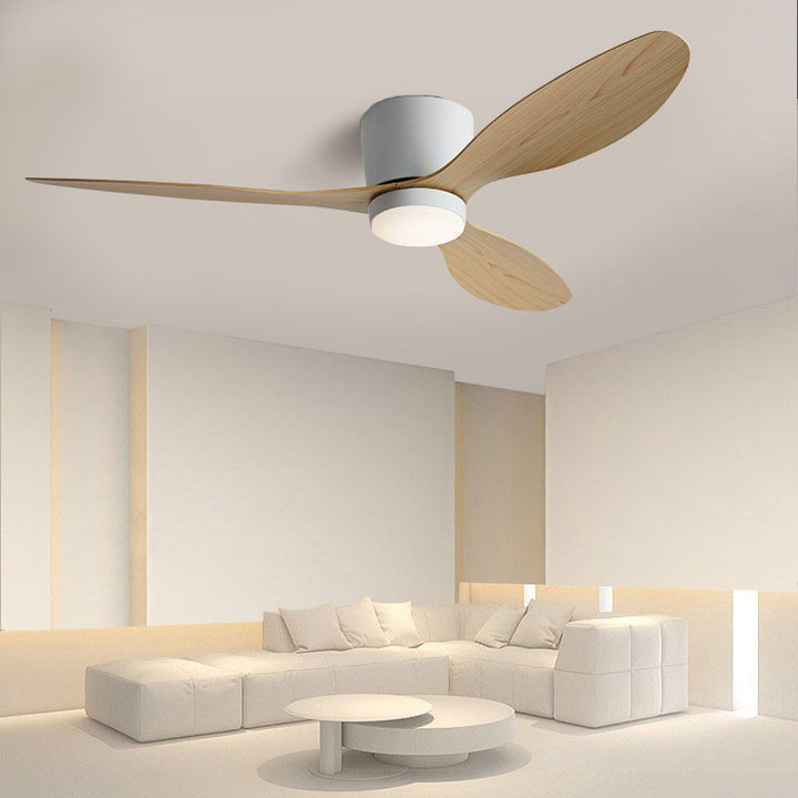 KCO Modern Ceiling Fan Light with 3 Colors, 6 Speeds (L7111)