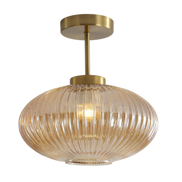 farmhouse gold flush mount ceiling light fixture