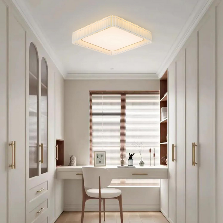 flat modern square ceiling light