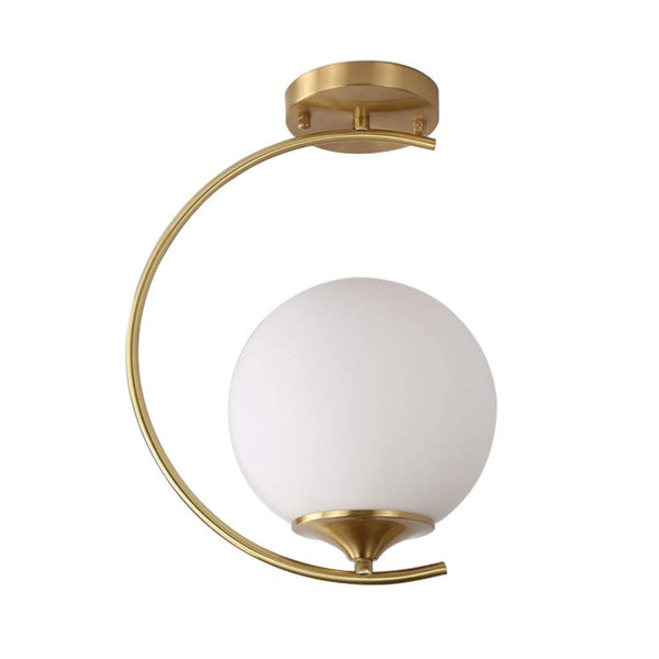 KCO Lighting Modern Gold Flush Mount Ceiling Light Fixture