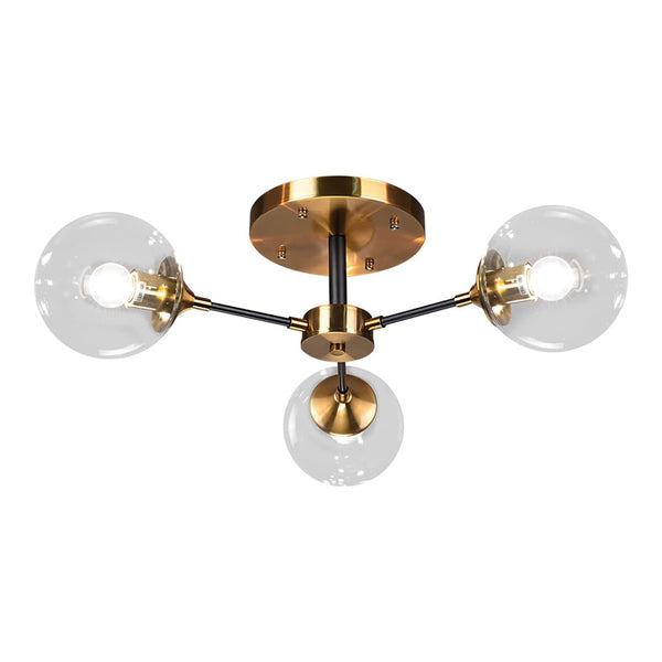 KCO Mid-Century Modern Semi-Flush Mount Ceiling Light (C9037)